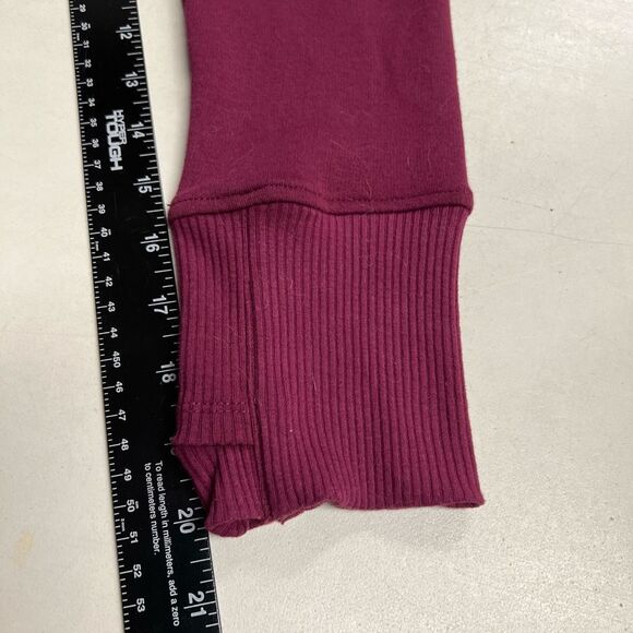 AVIA Plush Hoodie Women’s Size Medium Purple Long Sleeves Thumb Holes NEW‎ - Picture 11 of 11